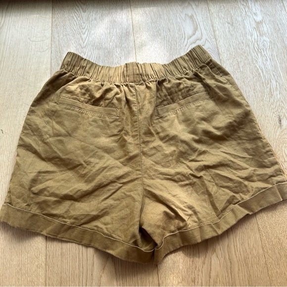 SALE ⬇️ UNIQLO WOMEN LINEN BLEND RELAXED SHORTS - XS - Picture 6 of 8